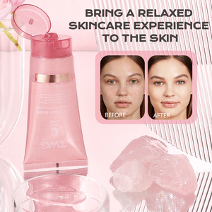 Maschera al Collagene Idrolizzato TWG Elasticity per Pelle Luminosa, Pulizia Profonda, Maschera Viso Peel-Off Notturna al Collagene - Product Image 4