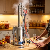 Machine de distillation à la vapeur commerciale 50L pour l'extraction d'huiles essentielles, d'hydrolats et de lavande