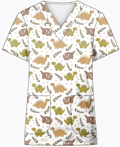 ขายร้อนผู้หญิงพิมพ์ขัดเครื่องแบบการพิมพ์เต็มรูปแบบร้านเสริมสวย<span class=keywords><strong>พยาบาล</strong></span>ขัดด้านบน - Product Image 2