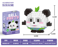 84 styles de micro-blocs de construction en gros, série animaux de dessin animé, briques ABS DIY, modèle éducatif, décoration de bureau, cadeau pour enfant