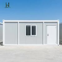 Hébergement modulaire pour personnel avec salle de bain et douche intégrées