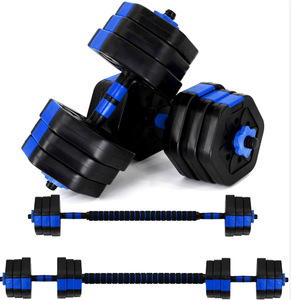 Ciment de levage de poids en plastique pvc, élément de sortie d'usine le plus populaire, ensemble d'haltère - Product Image 3