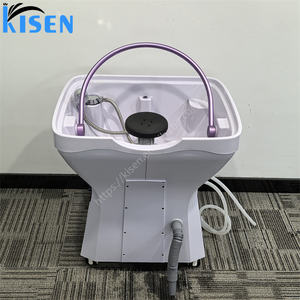 Champú de Spa de cabeza de Color blanco, champú portátil sin tubería, lavabo con vaporizador calentado, no de <span class=keywords><strong>segunda</strong></span> <span class=keywords><strong>mano</strong></span>, nuevo - Product Image 2