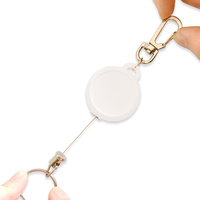 Porte-clés télescopique portable en plastique pour le sport et l'extérieur, personnalisable, étanche, pour le camping toutes saisons, multi-usages