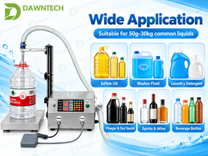 Machine de remplissage automatique de liquides pour huile comestible, sauce soja, détergent, jus, eau, lait et autres liquides - Product Image 4