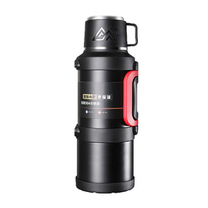 <strong>Extra</strong> <strong>Large</strong> Capacity Insulated Stainless Steel Tumbler Portable Home Outdoor Travel Cup Carrying Handle Handheld <strong>Water</strong> <strong>Bottle</strong> - Product Image 5