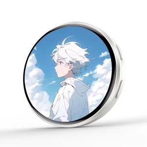 Badge elettronico intelligente con schermo HD da 1,7 pollici, badge dinamico a pixel, trasferisce foto, GIF, animazioni e video di <span class=keywords><strong>10</strong></span> secondi. - Product Image 1