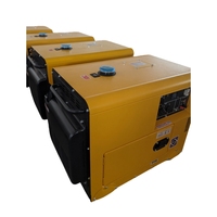 Top 10KW 12KW 10KVA 15KVA 20KVA silencieux AC DC maison puissance de secours moteur groupe électrogène pas cher Diesel onduleur 10-17KW générateur