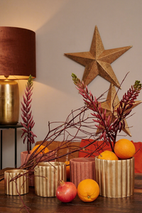 Decoración Nórdica para el Hogar de Navidad HF0613 |   Jarrón de mesa de cerámica, porcelana y <span class=keywords><strong>gres</strong></span> con esmalte de dolomita Hengfei - Product Image 3