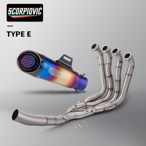 Convient pour BMW S1000R S1000rr 2010-2016 Original tout système de <span class=keywords><strong>moto</strong></span> en acier inoxydable avec <span class=keywords><strong>tube</strong></span> de connexion de <span class=keywords><strong>tube</strong></span> coulissant S1000 - Product Image 4