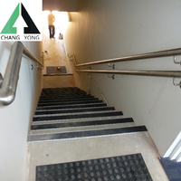 Gehärtetes Glas Treppen geländer Säule Balustrade Edelstahl Glas Handlauf Glas geländer Hardware Fitting