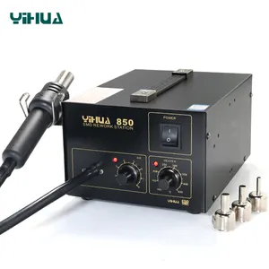 Yihua 850 Hot Air Gun untuk Perbaikan Ponsel Mesin BGA Ulang Stasiun