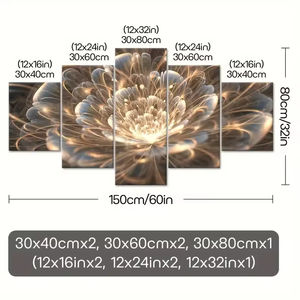 <span class=keywords><strong>โปสเตอร์</strong></span>ผ้าใบกรอบดอกไม้ที่แวววาวและภาพ<span class=keywords><strong>วาด</strong></span>บนผืนผ้าใบสำหรับตกแต่งผนังห้องนั่งเล่น - Product Image 6