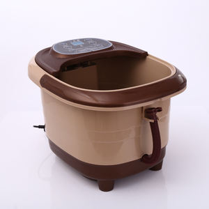 Elektrisches Fußmassagegerät mit acht Massagerollen, Zeitsteuerung und Temperaturregelung von 35-48 Grad. - Product Image 1