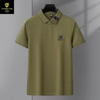 Chemise à manches courtes pour homme Paisenlong, été, 100% coton, unie, décontractée, respirante, lavable en machine