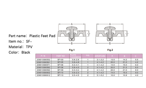 Nuovi Piedini Paracolpi di Alta Qualità, Cuscinetti in Gomma Antiscivolo e Ammortizzanti in TPV per Lavatrici Heying - Product Image 3