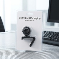 Emballage personnalisé sous blister, emballage en PET transparent de haute qualité avec carte de support