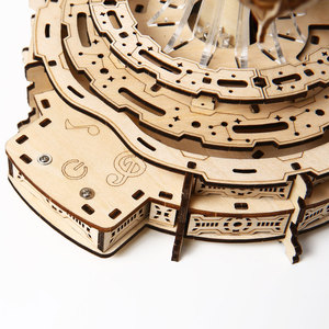 Grand Puzzle 3D en Bois <span class=keywords><strong>Château</strong></span> Volant DIY, Modè<span class=keywords><strong>le</strong></span> Artisanat Diorama Fantastique à Collectionner - Product Image 4