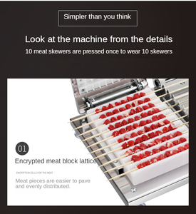 <span class=keywords><strong>Machine</strong></span> à fabriquer des brochettes en bois à prix d'usine, vente chaude, <span class=keywords><strong>machine</strong></span> à brochettes de barbecue <span class=keywords><strong>maison</strong></span> - Product Image 6