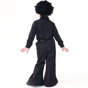 Costume de disco des années 70 pour Halloween, paillettes, style hippie, rétro, vintage, pour chanteur, spectacle sur scène, défilé, paillettes, cosplay, fête de carnaval - Product Image 2