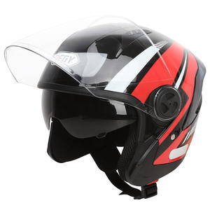 <span class=keywords><strong>Casque</strong></span> de moto tout-terrain ABS 3/4 unisexe, <span class=keywords><strong>casque</strong></span> de <span class=keywords><strong>scooter</strong></span> <span class=keywords><strong>modulable</strong></span> à visière relevable, protection de la tête – Offre Spéciale - Product Image 6