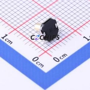 TSC005A4526A Tactile <b>Switch</b> SMD-4P,5.2x5.2mm <b>Switch</b> Round Button 2.6N Vertical Mount 5.2mm - Product Image 2