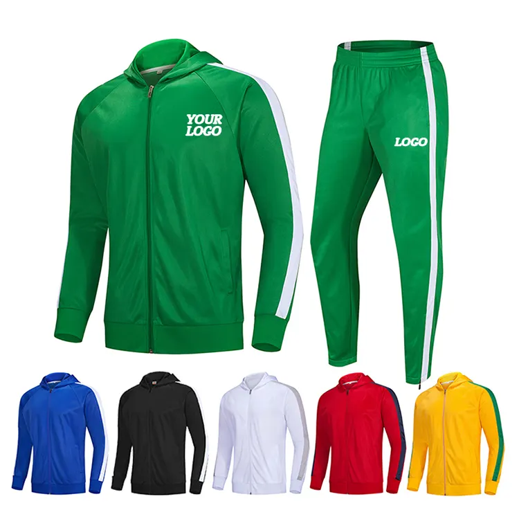 High Quality Track Suits Men Sport Tracksuit Latest Fashion 2 Piece Men S Sweatsuit Sets Bulk Sweat Suits Custom Logo