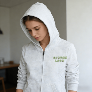 เสื้อฮู้ดดี้ผู้หญิงคุณภาพสูง ปักลาย ระบายอากาศได้ดี พร้อมโลโก้สั่งทำ ผ้าฝ้ายหนานุ่ม แขนยาว ดีไซน์สีสันสดใส ให้ความอบอุ่น - Product Image 2