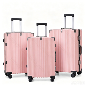 Ensemble de bagages rigides de qualité supérieure, 3 pièces, anti-rayures, ABS PC, <span class=keywords><strong>valise</strong></span> de voyage, roues pivotantes silencieuses, sac à roulettes pour voyage - Product Image 1