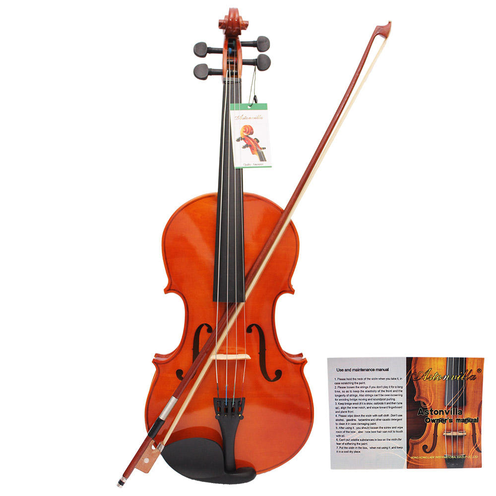 アストンビラ 16インチスプルース無垢素材ビオラ（ケース付き）
