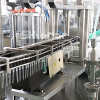 Machine de remplissage professionnelle pour flacons d'huiles essentielles et de parfums en verre, 3ml, 5ml, 10ml, avec ligne de bouchage automatique à pompe à piston