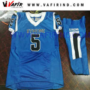 ชุดเสื้อฟุตบอลอเมริกันแบบกำหนดเองสำหรับผู้ใหญ่ พิมพ์ลายทัคเคิลทวิลล์ ระบายอากาศได้ดี ไซส์ใหญ่ ป้องกันแบคทีเรีย แห้งเร็ว - Product Image 6