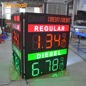 Letrero Digital LED para Gasolinera con Ahorro de Energía, IP65, <span class=keywords><strong>Control</strong></span> Remoto para Estaciones de Servicio - Product Image 3