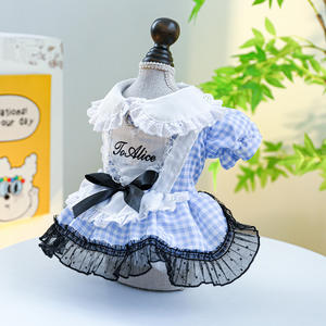 ฤดูใบไม้ผลิ/ฤดูร้อนมาใหม่สีฟ้าและสีขาวตุ๊กตาตา<span class=keywords><strong>หมา</strong></span>กรุกชุดสําหรับสุนัขขนาดเล็กและขนาดกลาง,ชุดเจ้าหญิงเทพนิยาย - Product Image 2