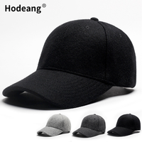 Gorra de Béisbol Unisex Personalizada de 6 Paneles de Lana con Visera Precurvada, Hebilla y Ojales Metálicos, Logotipo Personalizado, Gorra Deportiva para Exteriores