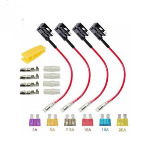 ऑटो फ्यूज नल रिले 32V 48V 58V 80V 63V कार एटीसी एटीओ एटीएम माइक्रो मिनी मानक इनलाइन निविड़ अंधकार फ्यूज धारक - Product Image 1