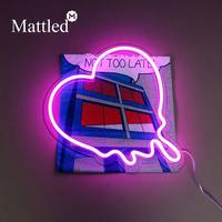 Letrero de Neón LED con Forma de Corazón, Luz Personalizada |   Lámpara Decorativa Romántica para Pared de Dormitorio |   Regalo de San Valentín para Ella |   Fábrica Mayorista