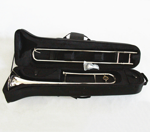 Trombón de Latón al por Mayor, Trombón Niquelado con Estuche, Instrumento Musical a Precio Económico - Product Image 6