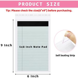 Self <b>Sealing</b> Cellophane <b>Bags</b> 6x9 Inches 200 Pcs Clear Resealable Packaging <b>Bags</b> for Storage - Product Image 2