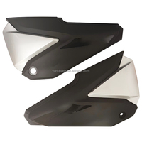 Accessoires WANOU CRUX Couvercle en plastique ABS CRUX110 YD110D Pièces de carrosserie de motos Ailes latérales de boîte de chaîne d'aile