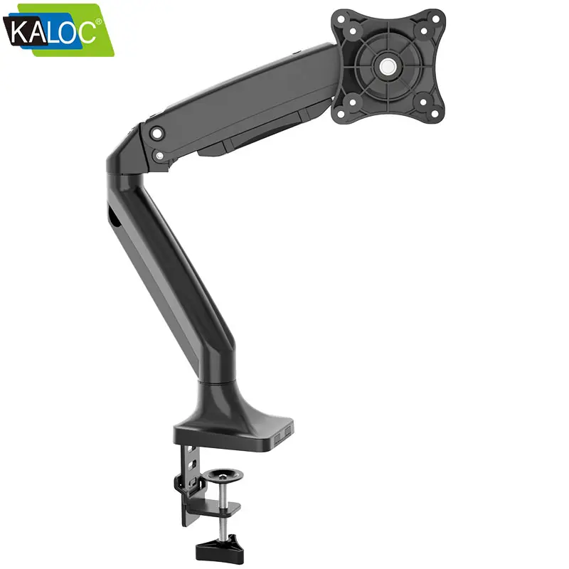 KALOC Adjustable Max VESA 100*100mm Full Motion Single Computer Holder Monitor Arm Desk Mount Stand