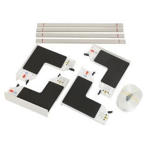 Kit de superposition de qualité supérieure pour lave-linge et sèche-linge, gain de place, ajustement universel pour la maison, l'hôtel, la buanderie - Product Image 4