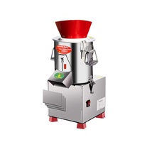 Robot culinaire électrique multifonction en acier inoxydable, hachoir à légumes commercial, hachoir à viande, mélangeur d'aliments pour volailles, hachoir à viande hachée