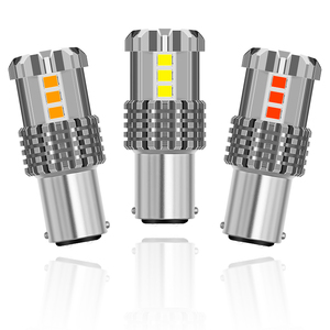 Bombilla LED Automotriz YD CANBUS 15LED para Señal de Giro y Reversa W21W 12V 10W 7440 7443 1156 1157 3156 3157 Nueva Condición - Product Image 4