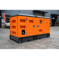 Generador diésel silencioso de 100 kW 160 kVA y generador diésel silencioso de 220 V 120/240 voltios
