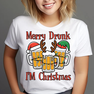 Bán Buôn Vui Vẻ Say <span class=keywords><strong>T</strong></span>ôi Giáng Sinh DTF Sắ<span class=keywords><strong>t</strong></span> Trên Chuyển Cho <span class=keywords><strong>T</strong></span>-<span class=keywords><strong>Shirt</strong></span> - Product Image 4