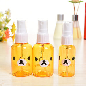 <b>Cute</b> <b>Bear</b> Face Spray Bottle 30Ml Manual Facial Mist Sprayer For Toner Travel Use - Product Image 1