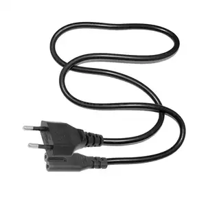Kabel Listrik 3 Core Ac Pc Pvc Plug C13 Konektor Ekstensi H05w-F Kabel Daya Iec