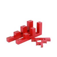 Pince de fixation isolée DMC de type STEP pour barre omnibus d'escalier CT CJ20 30 40 50 – Support d'isolateurs pour distribution d'énergie – Fixation de barre en cuivre
