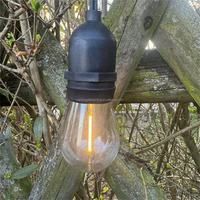 Ampoule LED à filament S14 1W avec capteur, base E26, en plastique incassable, pour guirlande lumineuse - Vente en gros usine